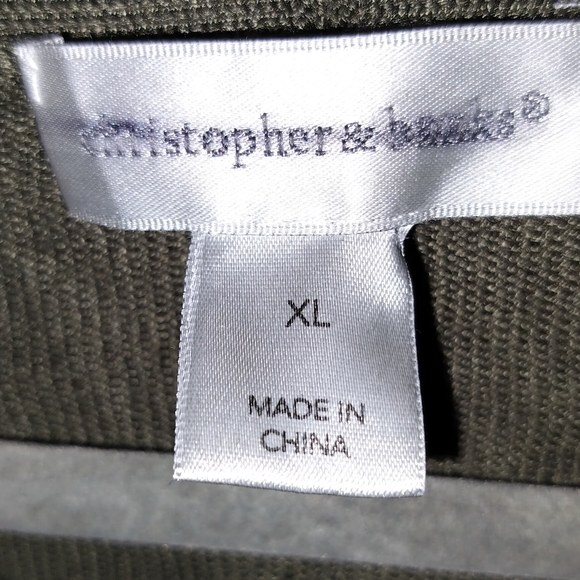 EUC Vintage XL Christopher & Banks Fly Away Cardigan Sweater - Picture 2 of 3